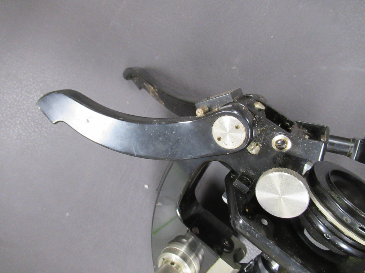 RARE FOLDABLE CARL ZEISS ANTIQUE MICROSCOPE AS PICTURED TC-3