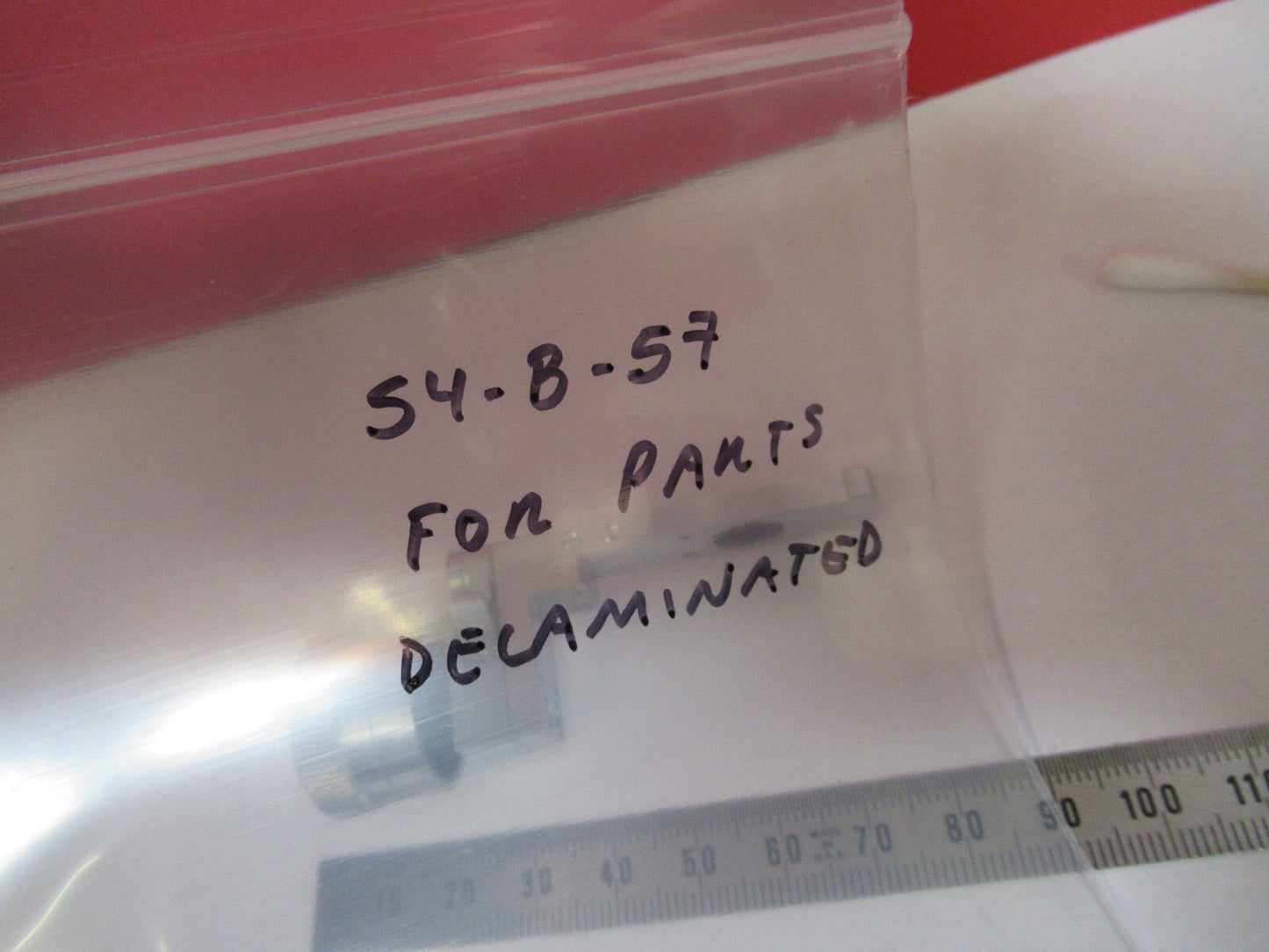 LEITZ GERMANY BEREK COMPENSATOR OPTICS MICROSCOPE PART AS PICTURED S4-B-57