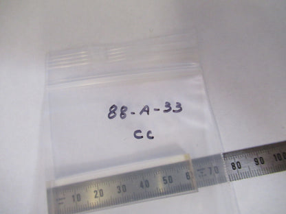 OPTICAL BI CONCAVE Bi-CC GLASS RECTANGULAR LENS OPTICS AS PICTURED 88-a-33