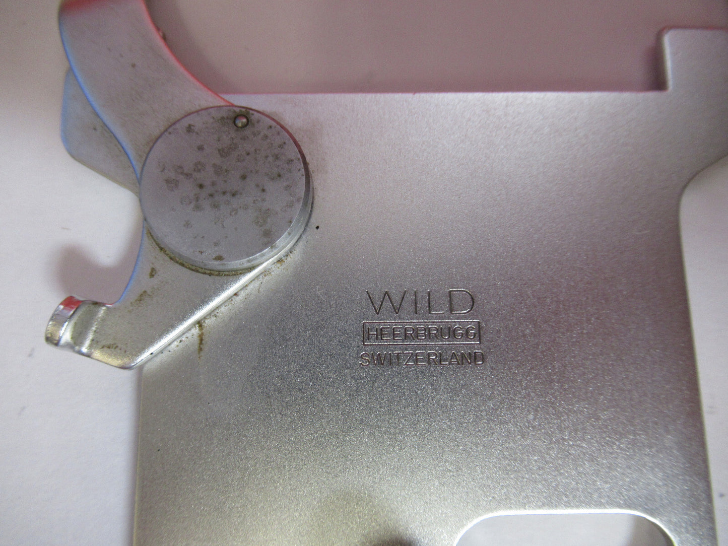 Wild M20 Clip Assembly Stage Microscope Part