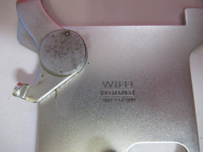 Wild M20 Clip Assembly Stage Microscope Part
