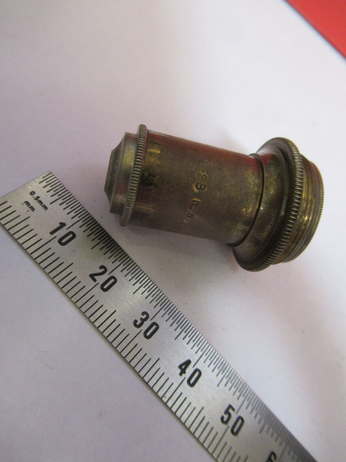 ANTIQUE BRASS WATSON LONDON 2/3 OBJECTIVE MICROSCOPE AS PICTURED &F8-A-73