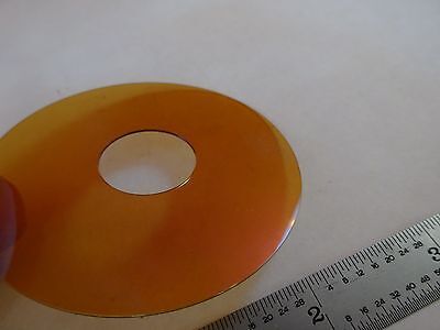 OPTICAL GLASS DISC WAFER OPTICS OPTICS #M3-B-29