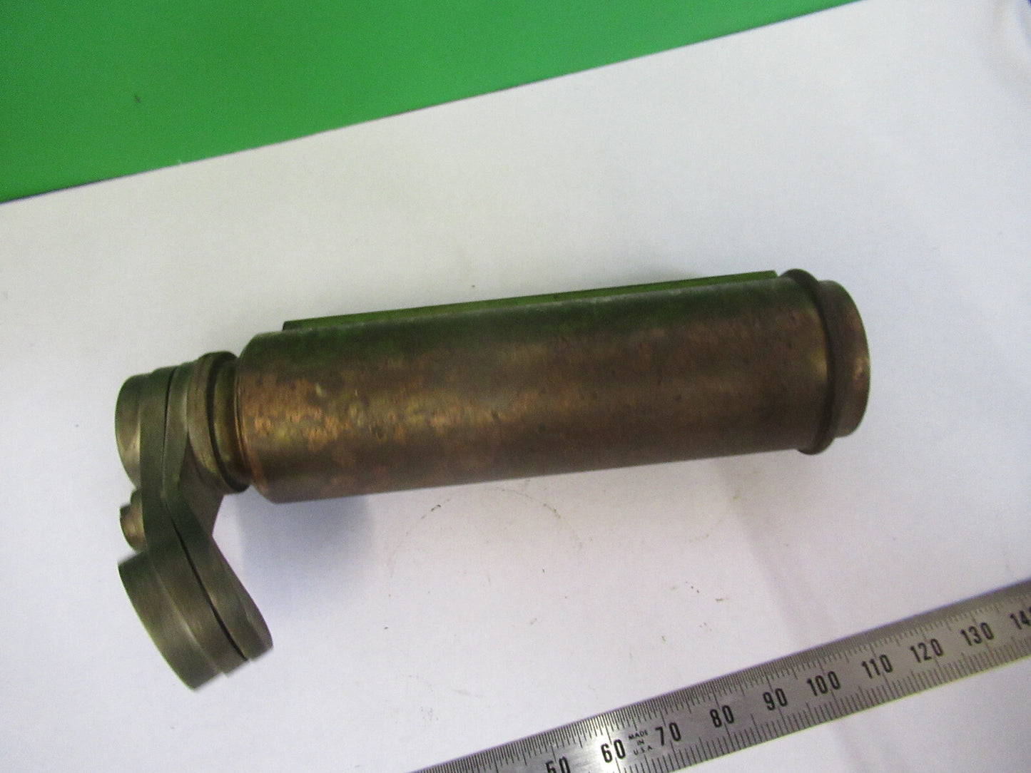 Antique Bausch & Lomb Old Tubus + Nosepiece Microscope Part
