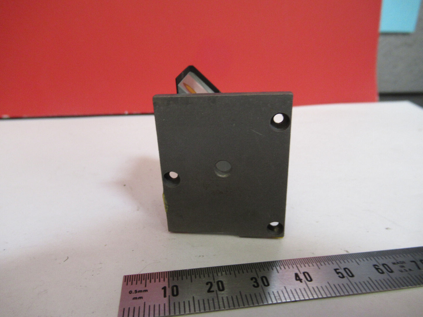 LEITZ WETZLAR GERMANY HEAD PRISM OPTICS OPTICAL MICROSCOPE PART AS PIC S4-B-88