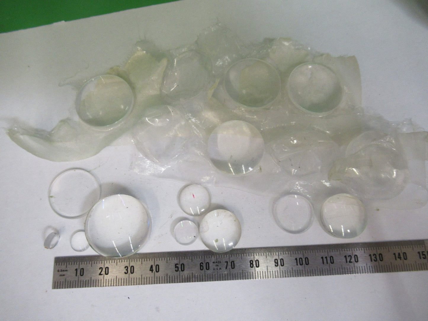 LOT OPTICAL GLASS LENSES ASSORTED LASER OPTICS NICE AS PICTURED U9-A-49