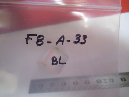 OPTICAL BAUSCH LOMB GLASS PRISM OPTICS AS PICTURED F8-A-33