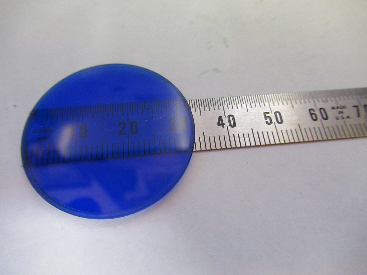 Nikon Japan Glass Blue Filter Optics Microscope Part
