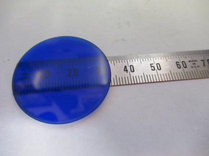 Nikon Japan Glass Blue Filter Optics Microscope Part