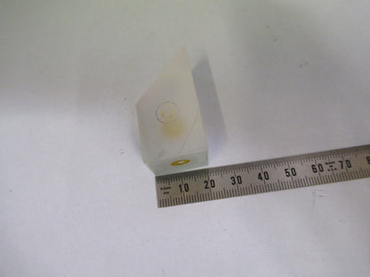 ANTIQUE BAUSCH LOMB GLASS PRISM OPTICS MICROSCOPE PART AS PICTURED  V3-A-54