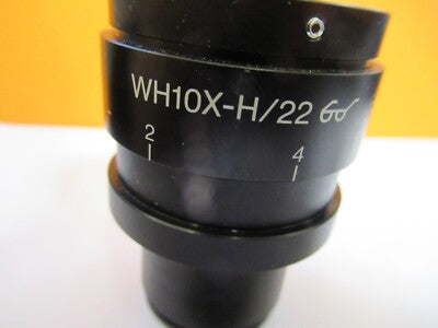 Olympus Japan Eyepiece WH10X-H/22 + Reticle Microscope Part