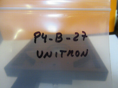 Unitron Japan Xy Stage Brass Heavy Table Microscope Part