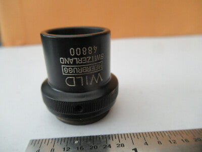 Wild M11 Swiss Heerbrugg Objective 4X Lens Microscope Part