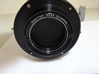 MICROSCOPE PART CAMERA SHUTTER COPAL POLAROID JAPAN OPTICS AS IS #AL-09