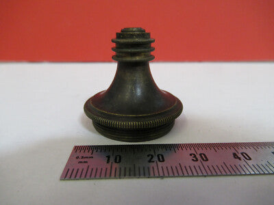 Antique Brass Nachet Objective France Microscope Part