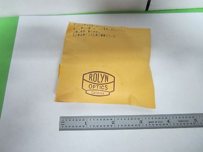 Optical Rolyn Lens 65 mm Diameter Focal Fl -100 mm Laser Optics