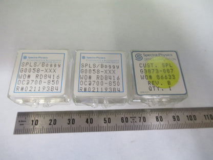 LOT OPTICAL SPECTRA PHYSICS COATED LENS PHOTONICS OPTICS as pictured T3-B-40