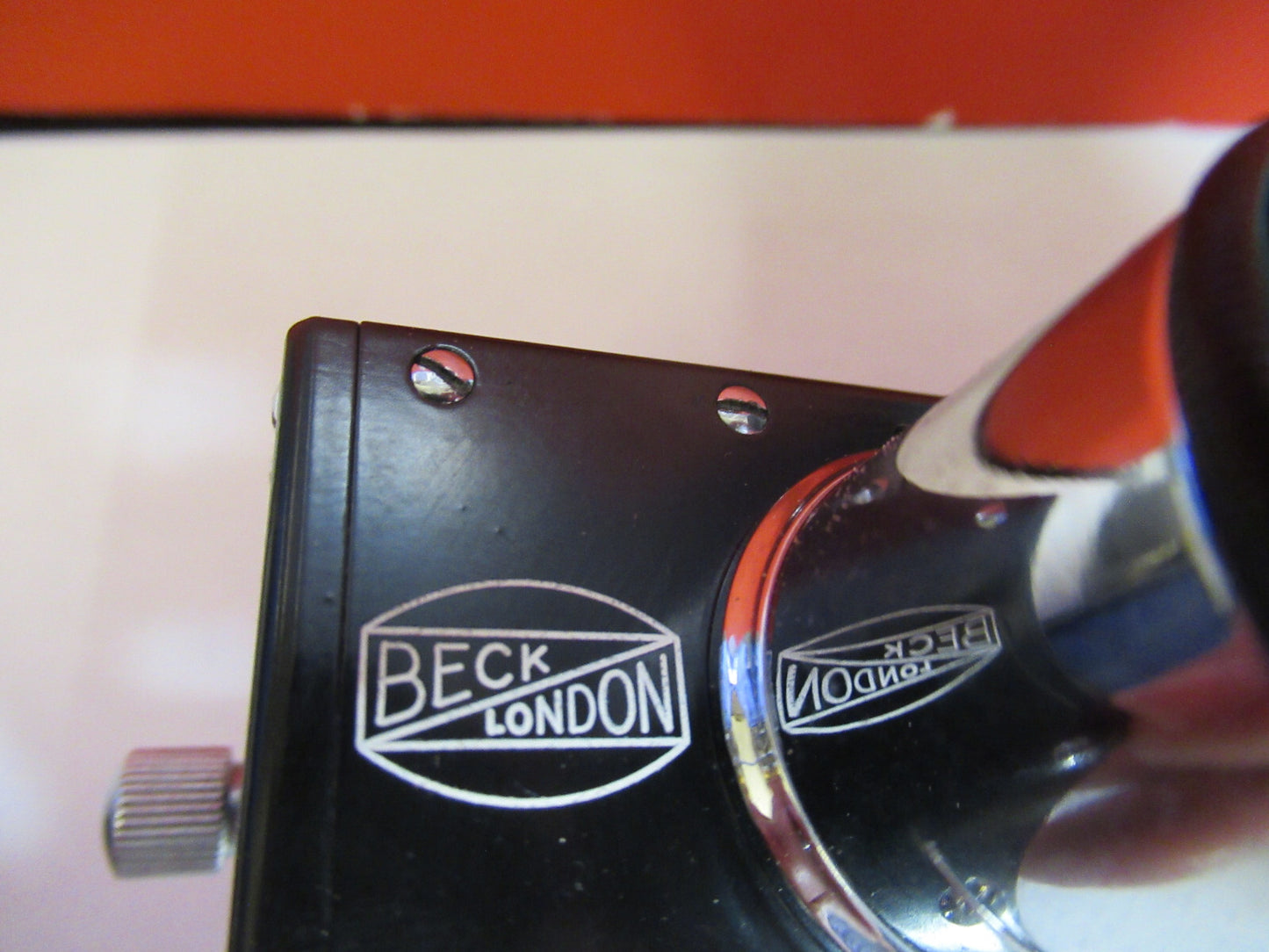 BECK LONDON FILAR MEASURING OCULAR EYEPIECE MICROSCOPE PART AS PICTURED T1-A-72