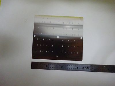 FOTOFAB MASK for QUARTZ CRYSTAL ELECTRODE TABS AS IS BIN#W4-20