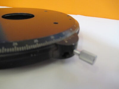 Carl Zeiss AG Germany Polarizer Stage Table Microscope Part