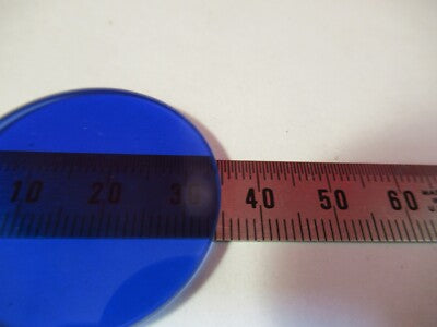 Optical Glass Blue Filter Polished Microscope Part Optics