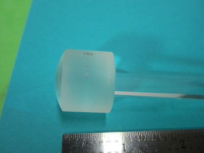 OPTISCHER SELTENER GLASSTANGSTABSTAB + LENS-LASEROPTIK WIE ABGEBILDET BIN#B6-13