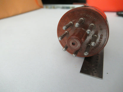 Antique Quartz Crystal Bliley Electric Co. BG9D Gt Glass Holder Frequency Control