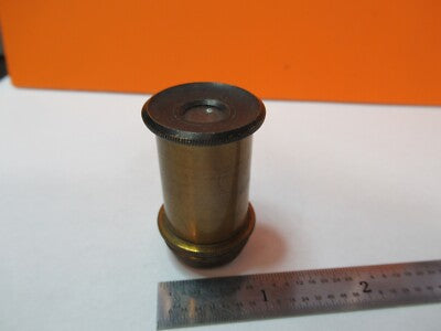 Antique Brass Rare Lens Eyepiece Ocular Microscope Part