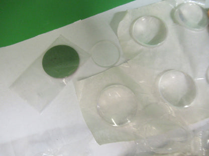 LOT OPTICAL GLASS LENSES ASSORTED LASER OPTICS NICE AS PICTURED U9-A-50