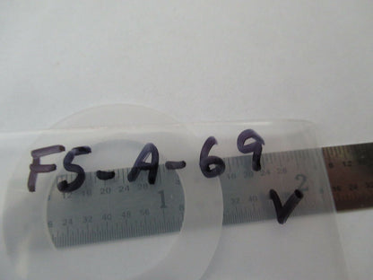 BLANK PIEZOELECTRIC QUARTZ CRYSTAL X-CUT UNPLATED PIEZO SENSOR AS PIC #F5-A-69
