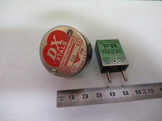 ANTIQUE DX PR XTALS QUARTZ CRYSTAL FREQUENCY CONTROL RADIOA AS PICTURED T6-B-36