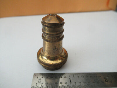 Antique Carl Zeiss AG Dd Objective Lens Microscope Part