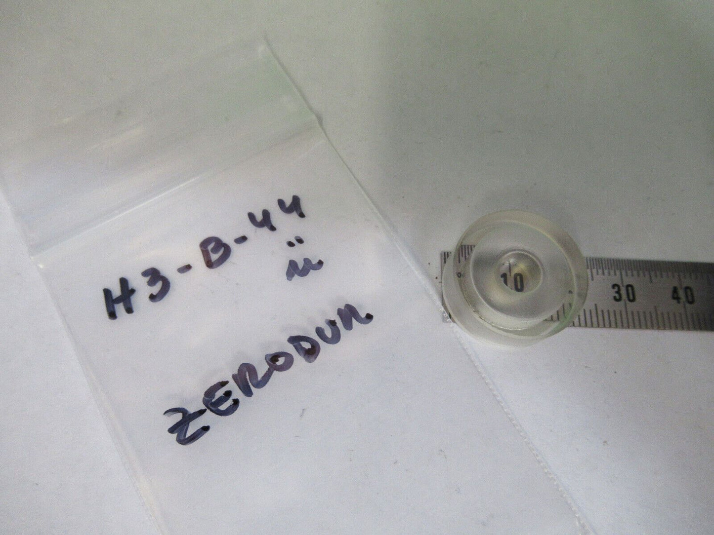 OPTISCHES ZERODUR-BEARBEITETES GLAS, SELTENES MINI-RLG, LITTON OPTICS, WIE ABGEBILDET &amp;H3-B-44 