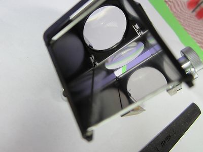 MICROSCOPE PART REICHERT AUSTRIA PHASE METALLO INCOMPLETE AS IS OPTICS BIN#34-57
