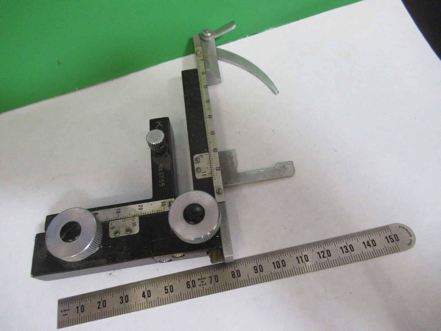 K.A.V. GENERIC CLIPS XY MICROSCOPE PART AS PICTURED Z7-FT-69