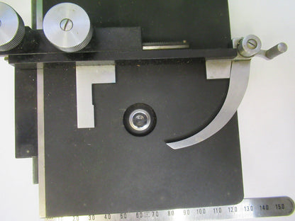 BAUSCH LOMB  STAGE TABLE XY MICROSCOPE PART OPTICS AS PICTURED &F3-B-60