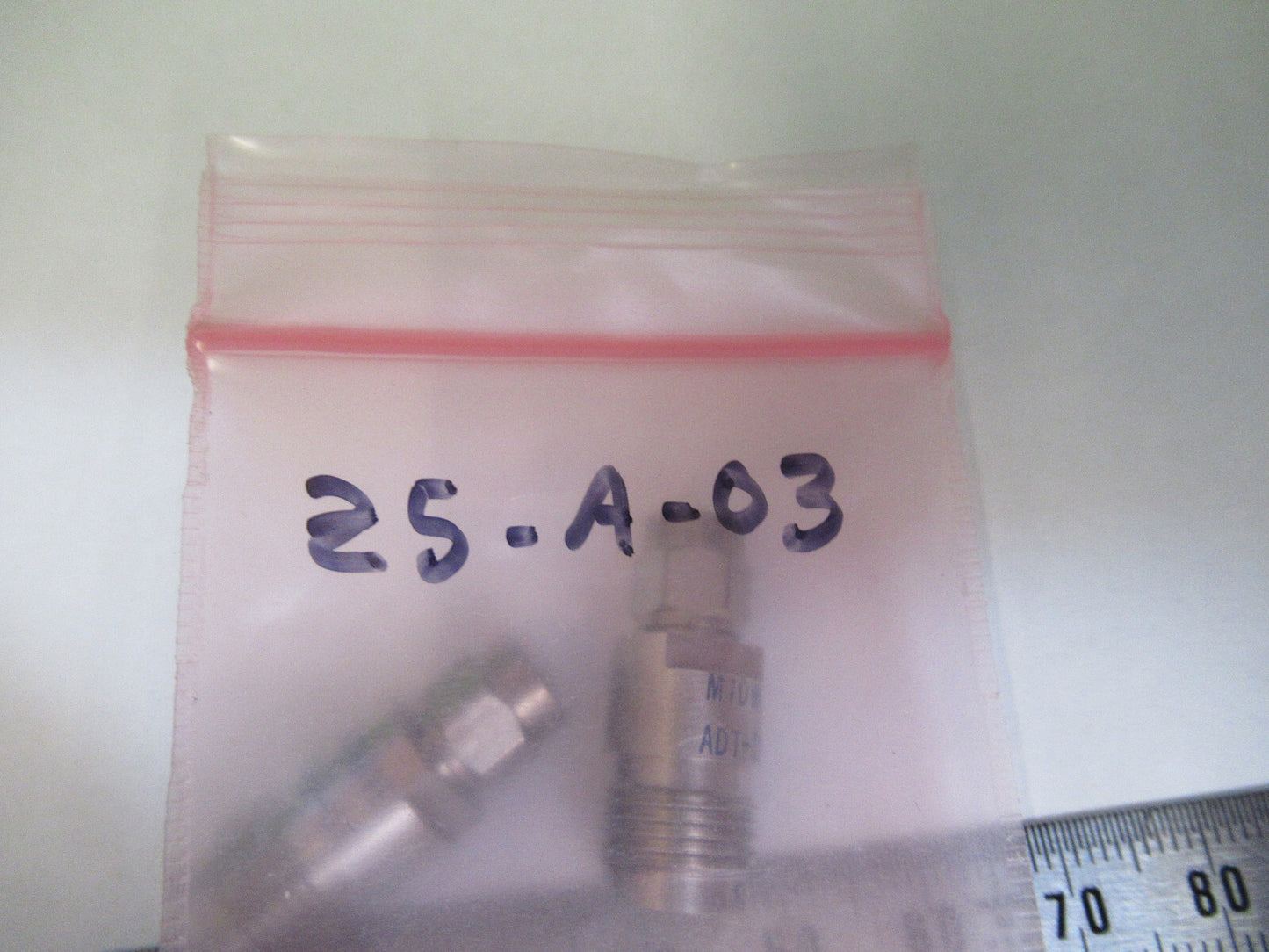 RF MIDWEST MICROWAVE PAIR SMA TNC ADT-2687-TF-SMM-02 AS PICTURED &Z5-A-03