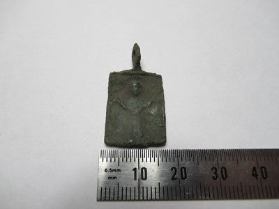 ORIGINAL BRASS BRONZE PENDANT KIEVAN RUS VIKING RARE COLLECTABLE FIND &3-DT-13