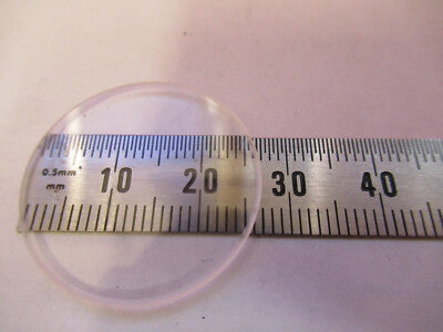 Optical Glass 27mm diameter 1.5mm thk Round Window Optics