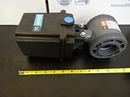 HAYWARD INDUSTRIAL SOLENOID ACTUATOR VALVE EA2 2" DIA PROCESS CONTROL AS IS #TB4