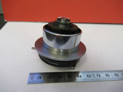 Vintage Bausch & Lomb Condenser + Iris Microscope Part Optics AS Picture