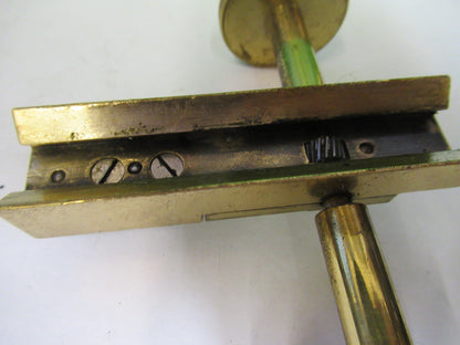 Bausch & Lomb Antique Brass Tubus Holder Microscope Part
