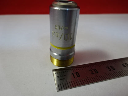 CARL ZEISS OBJECTIVE 10X EPIPLAN MICROSCOPE PART OPTICS AS IS &U7-B-32