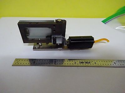 MICROSCOPE PART MOUNTED MOBILE MIRROR ASSEMBLY OPTICS AS IS BIN#W6-25