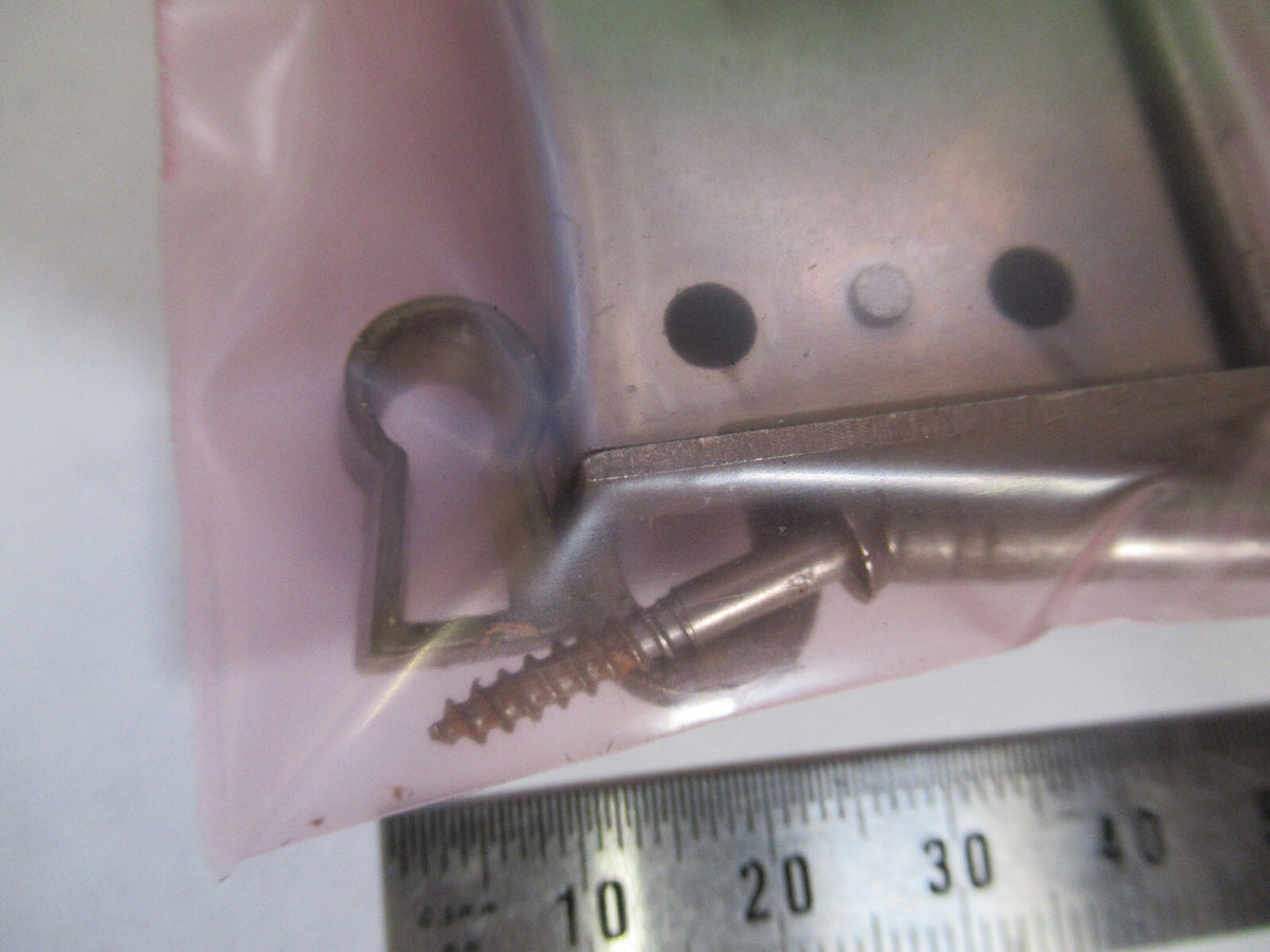 STEINDORFF LOCK + KEY for wood cabinet MICROSCOPE PART AS PICTURED S1-B-96