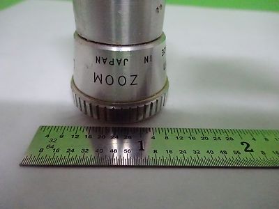 MICROSCOPE PART OBJECTIVE RARE ZOOM LENS JAPAN 18-30 mm OPTICS AS IS BIN#V8-30