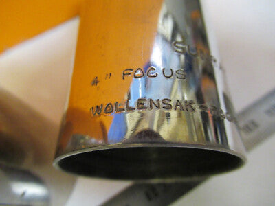 Wollensak 4" Focus Mounted Lens Inspection Microscope Part