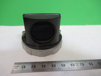 LENS IRIS ILLUMINATOR ZEISS GERMANY MICROSCOPE PART AS PICTURED S7-A-19