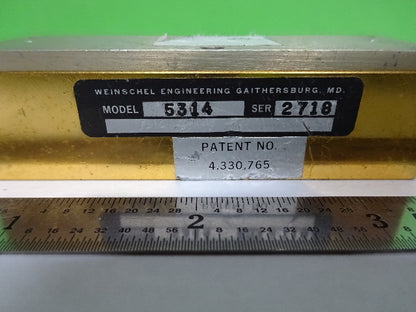 WEINSCHEL VARIABLE ATTENUATOR RF MICROWAVE FREQUENCY AS IS #7B-A-30
