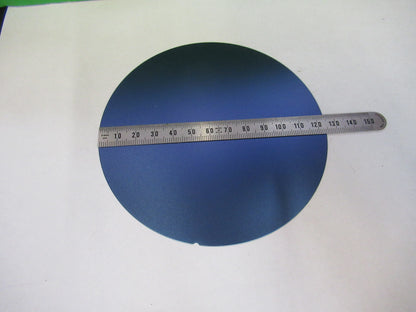 SILICON WAFER SINGLE CRYSTAL 5" DIAMETER COATED AS PICTURED &S8-A-59